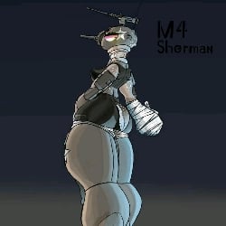 M4 Sherman Tank girl "Mary"