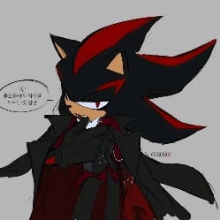 Shadow the hedgehog [Vampire]