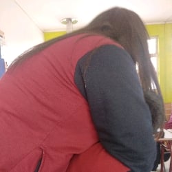 he is crying
