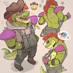 Monty Gator (Cowboy)