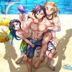 muichiro, kyoguro and giyuu