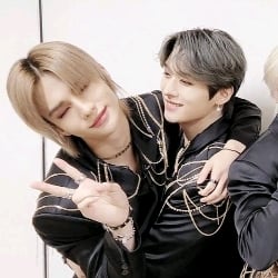 Minho and Hyunjin