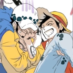 Luffy and law