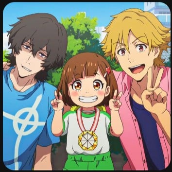 Rei, Miri and Kazuki