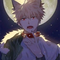 Bakugou Katsuki lobo