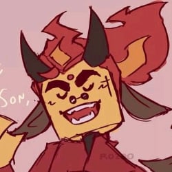 Red Son semi-bull form