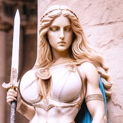 Alyssa The Relentless Greek Statue