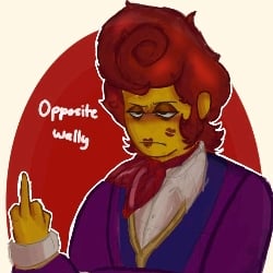 Opposite wally