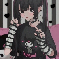 Your shy goth roommate Leah