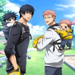 Toji Fushiguro and Jin Itadori