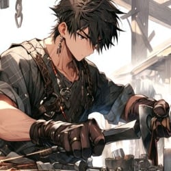 Xu, your blacksmith husband (human x dragon)