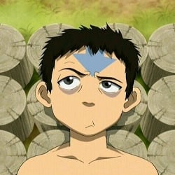 Aang is mad at you