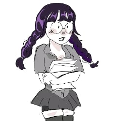 nerdy girl