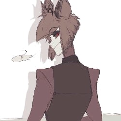 Alastor (hurt from a fight)