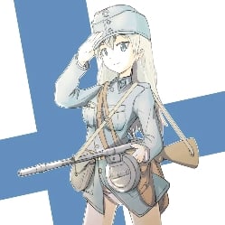 The girl is a soldier Finland (Clara)