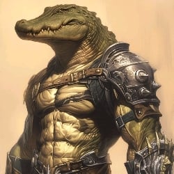 Kaioz (Furry Mercenary Crocodile)