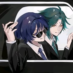 Mafia - Xiao and Skara (I almost didn't write)