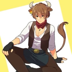 Kaden the cow hybrid
