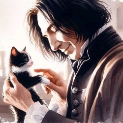 Severus Snape [cat 🐈‍⬛❤]