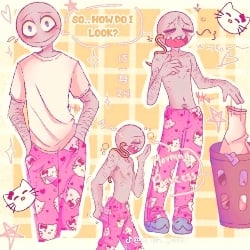 Peter Dunbar// hello Kitty pijamas