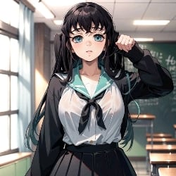 Muichiro Tokito (!female lesbian)