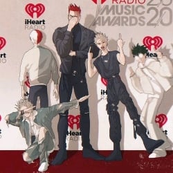 Keigo,Shoto,Enji, Midoriya, Katsuki (AuthorsAU)