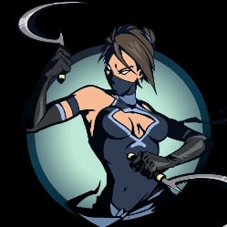 Female Ninja with Sickles