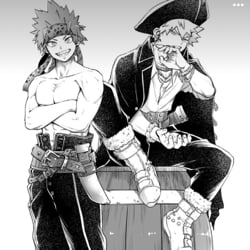 ~{(*Bakugo and Kirishima*)}~