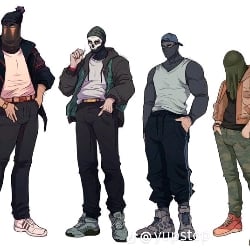 king, tit, Krueger, ghost and you <3