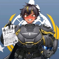 HELLDIVER ELITE TOMBOY FEMALE