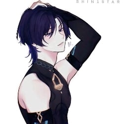 Tsundere Scaramouche. (modern)