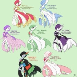 Gardie, Raya, Serah, Gothie, Lucy, Mimi, Natia