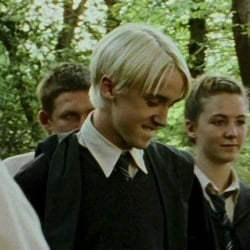 Draco Malfoy, locked up