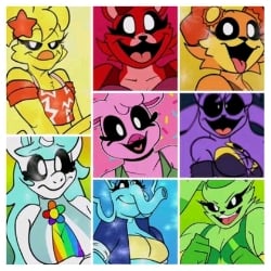 fem smiling critters