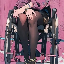 friend is a wheelchair