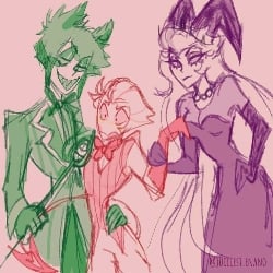 Alastor, Lucifer and Lilith