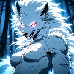Female furry wolf