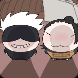 Satoru Gojo and Suguru Geto