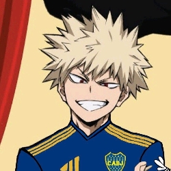 Katsuki Bakugou — Argentino and boca 😺🇦🇷