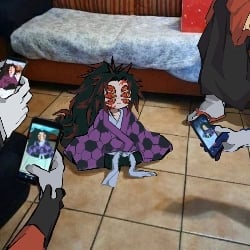 Mini Kokushibo your little brother