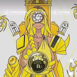 titan clock woman