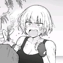 On an island with an enemy soldier