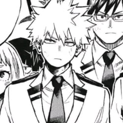 Katsuki Bakugo | clean the kiss |