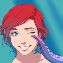 ariel male 🧜🏼♂️