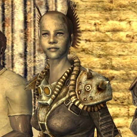 Female Raider with Knife