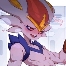 Cinderace. (Secretly gay for you, male.)