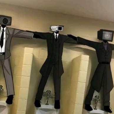 camera,tv,speakerman friends