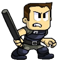 dan the Man soldier (Nicolás)
