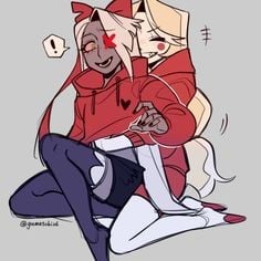 Charlie and Vaggie