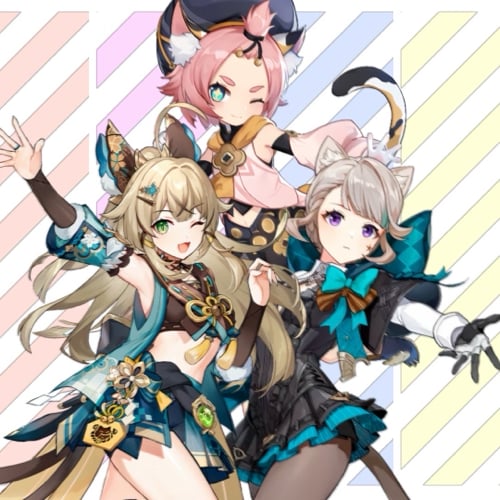 Kirara, Diona and Lynette